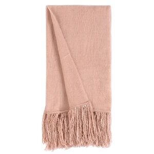 SHIRALEAH • Fab Throw Blanket Blush Pink